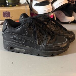 Nike Kids Black Air Max Sneakers